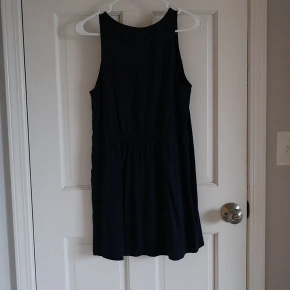 Lululemon Organic Cotton Cinched-Waist Dress True Navy Size Small - Picture 6 of 6